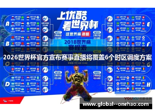 2026世界杯官方宣布赛事直播将覆盖6个时区调度方案